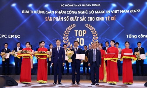 EVN có 02 sản phẩm đạt giải thưởng công nghệ số “Make in Viet Nam”