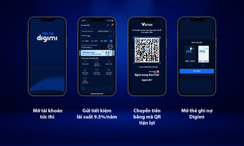 Dân văn phòng ưa thích ngân hàng số Digimi của Bản Việt, vì sao?
