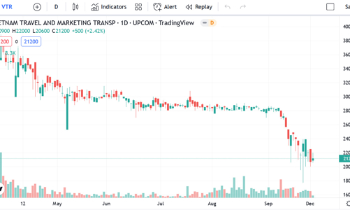 Cổ phiếu vẫn bị hạn chế giao dịch, Vietravel Corporation đăng ký bán hơn 1,87 triệu cổ phiếu VTR