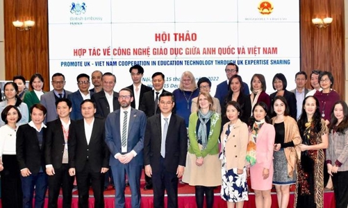 Hợp tác công nghệ giáo dục giữa Vương quốc Anh và Việt Nam