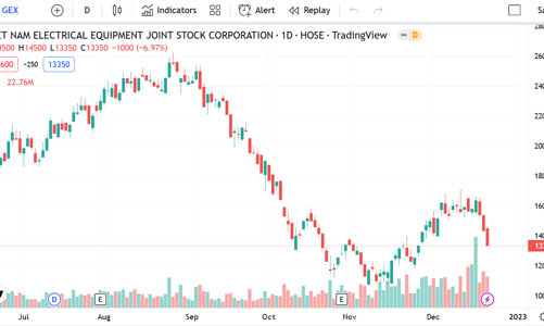 Chứng khoán VIX dự chi 200 tỷ đăng ký mua 15 triệu cổ phiếu GEX