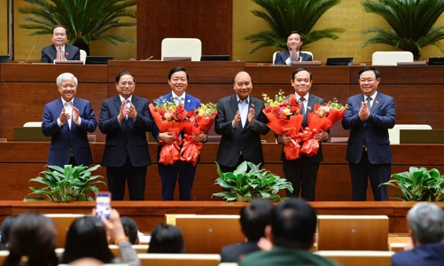 Quốc hội phê chuẩn đề nghị bổ nhiệm 2 Phó Thủ tướng Chính phủ