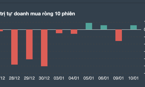 Tự doanh giải ngân mua ròng, tập trung gom toàn cổ phiếu nhóm VN30