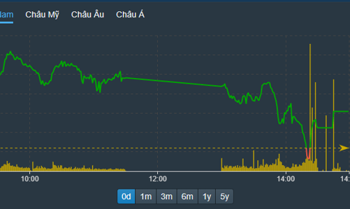 VN-Index thoát giảm nhờ trụ, khối ngoại bán ròng thỏa thuận khủng ở EIB