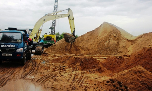 400 triệu m3 cát biển giải quyết tình trạng khan hiếm vật liệu làm đường cao tốc