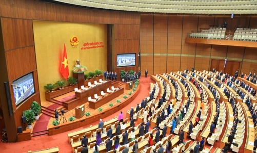 Quốc hội họp kỳ bất thường lần 3 về công tác nhân sự vào chiều 18/1