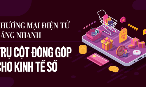 Thương mại điện tử tăng nhanh: Trụ cột đóng góp cho kinh tế số