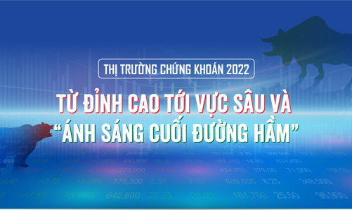 Thị trường chứng khoán 2022: Từ đỉnh cao tới vực sâu và “ánh sáng cuối đường hầm”
