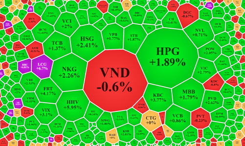 Khai xuân rực rỡ, VN-Index tăng 15 điểm