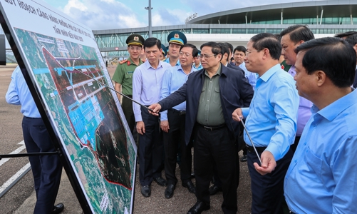 Thủ tướng yêu cầu sớm hoàn thiện hồ sơ quy hoạch Cảng hàng không Phù Cát