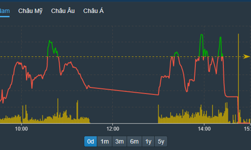 Cổ phiếu lớn bị “đánh sập”, VN30-Index bốc hơi 1,25%