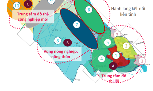 Với 2 trung tâm kinh tế và 3 vùng phát triển, Cần Thơ sẽ trở thành động lực tăng trưởng đất “chín rồng” 