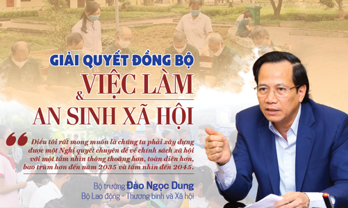 Giải quyết đồng bộ việc làm và an sinh xã hội