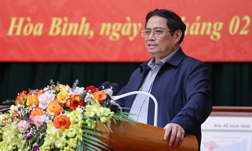 Thủ tướng: Hòa Bình nhiều tiềm năng, lợi thế nhưng thiếu con đường chiến lược xứng tầm