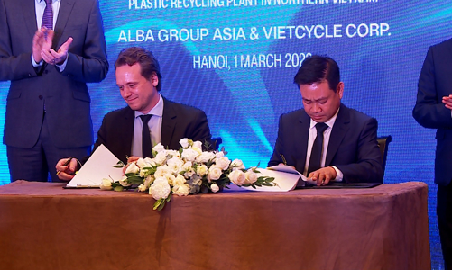 Doanh nghiệp Đức đầu tư 50 triệu USD phát triển nhà máy tái chế rác thải nhựa lớn nhất Việt Nam