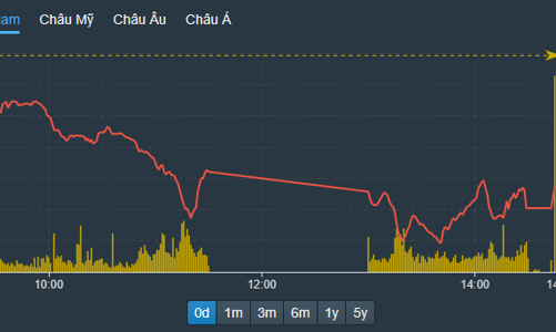 Cầu ngoại “chìm nghỉm” trong lực bán từ khối nội, VN-Index bốc hơi 1,2%