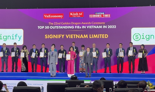 Signify được công nhận là đơn vị chiếu sáng đầu tiên đạt mức trung hoà carbon