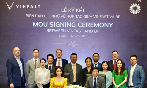 VinFast và BP hợp tác về các giải pháp năng lượng và di chuyển điện hóa toàn cầu