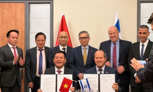 Hiệp định thương mại tự do giữa Việt Nam và Israel sẽ được ký kết ngay trong năm nay