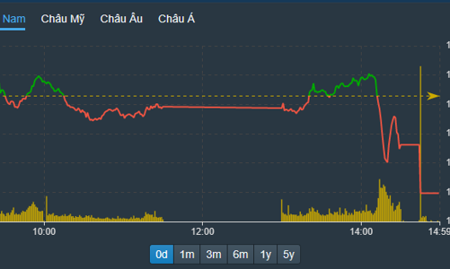 Xả cổ phiếu blue-chips, VN-Index bốc hơi gần 10 điểm