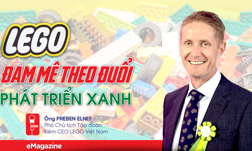 LEGO đam mê theo đuổi phát triển xanh 