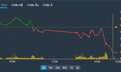 Thị trường lao dốc mạnh, cổ bất động sản giảm sàn la liệt
