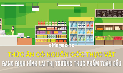 Thức ăn có nguồn gốc thực vật đang định hình lại thị trường thực phẩm toàn cầu