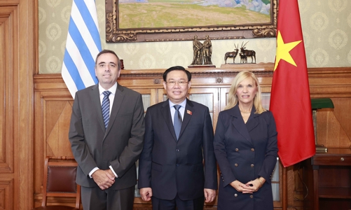 Chủ tịch Quốc hội: Tiếp tục thúc đẩy quan hệ thương mại Việt Nam - Uruguay