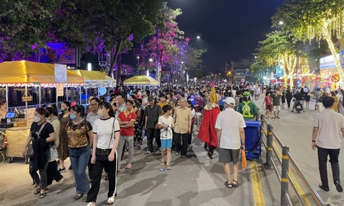 Hải Dương khai trương tuyến phố đi bộ - chợ đêm đầu tiên