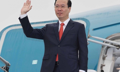 Chủ tịch nước Võ Văn Thưởng lên đường dự Lễ đăng quang của Nhà vua Anh Charles III