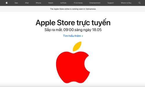 Apple Store trực tuyến đầu tiên và cuộc chiến về giá giữa các nhà bán lẻ Việt Nam