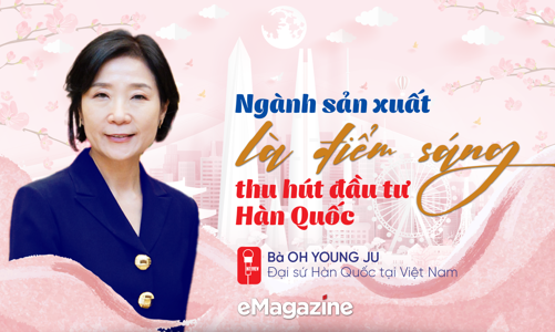 Ngành sản xuất là điểm sáng thu hút đầu tư Hàn Quốc