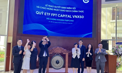 Thêm một quỹ ETF dựa trên chỉ số VNX50 niêm yết và giao dịch trên HOSE