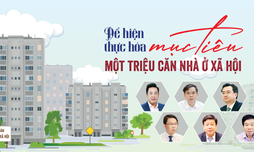 Để hiện thực hóa mục tiêu một triệu căn nhà ở xã hội 