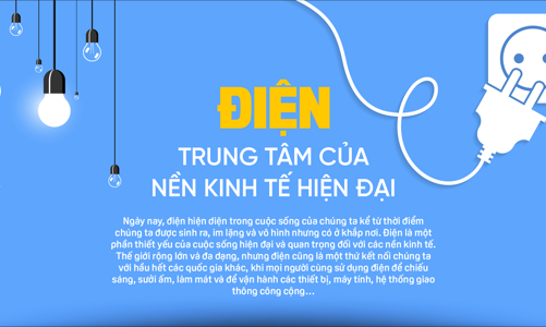 Điện: Trung tâm của nền kinh tế hiện đại