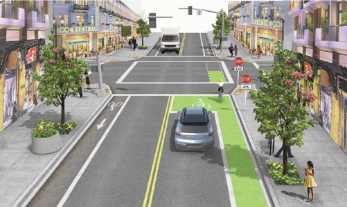 Phát triển giao thông đô thị bền vững: Cần thiết kế đường dành riêng cho xe đạp