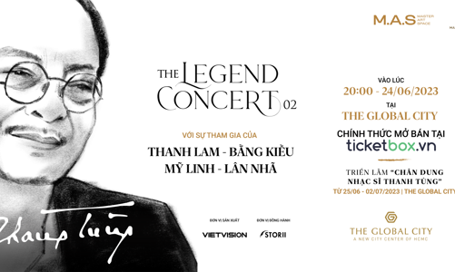Đêm nhạc số 2 của The Legend Concert sẽ tiếp nối bằng những bản tỉnh ca bất hủ của nhạc sĩ Thanh Tùng