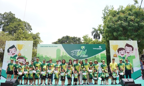 Giải chạy Vietcombank Let’s Run 2023 hưởng ứng tháng hành động vì trẻ em 