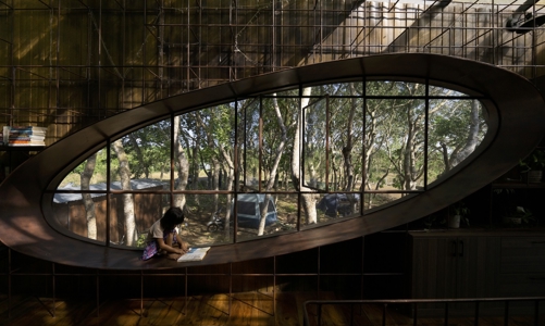Nhà cây bên hồ dành cho những đứa trẻ thời hiện đại