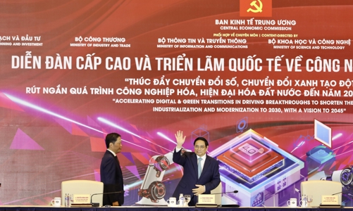 Thủ tướng Chính phủ Phạm Minh Chính tham dự Diễn đàn cấp cao về Công nghiệp 4.0 năm 2023