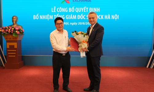 Ông Nguyễn Anh Phong được bổ nhiệm làm Tổng giám đốc Sở giao dịch chứng khoán Hà Nội