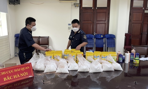 Hải quan phát hiện hơn 19 kg nghi ketamin gửi từ Pháp qua đường hàng không