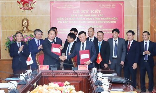 Doanh nghiệp Nhật Bản cam kết rót 9.500 tỷ vào Thanh Hóa