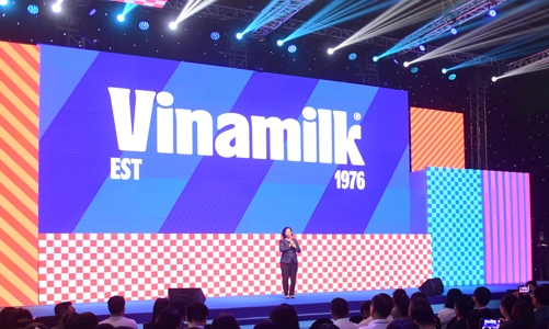 Vinamilk công bố nhận diện thương hiệu mới với khát vọng sữa toàn cầu