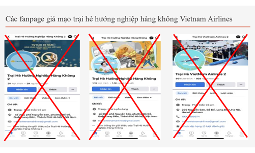 Cảnh báo các chương trình ngoại khóa, trại hè mạo danh VTV, Vietnam Airlines