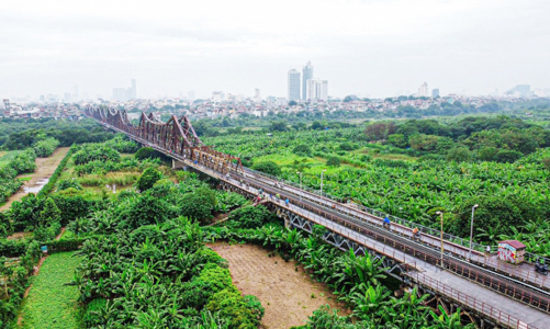 4 quận Hà Nội đề nghị cho phép lập Đề án phát triển bãi giữa sông Hồng thành công viên đa chức năng
