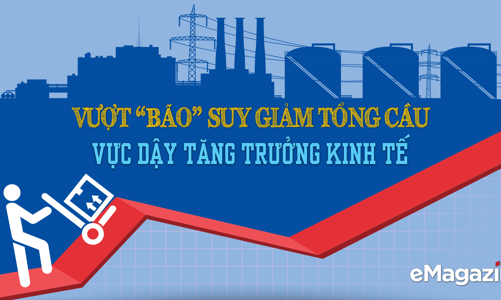 Vượt “bão” suy giảm tổng cầu, vực dậy tăng trưởng kinh tế