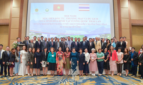 Lãnh đạo tỉnh Hòa Bình sang Thái Lan mời gọi đầu tư