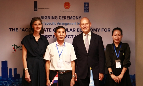 Hà Lan và UNDP hợp tác thúc đẩy kinh tế tuần hoàn tại Việt Nam