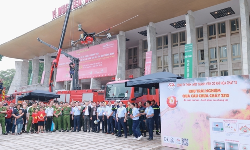 Kết nối, tiếp cận công nghệ tiên tiến nhất trong phòng cháy chữa cháy và cứu nạn cứu hộ